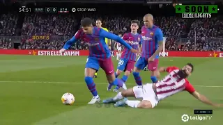 extended highlights of Barcelona 4 Vs 0 ateletic Bilbao