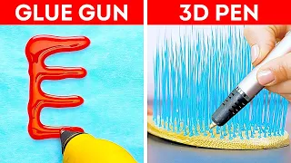 Glue Gun Vs. 3D Pen || How To Repair Everything