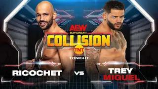 AEW Collision - Ricochet vs. Trey Miguel