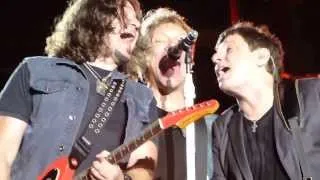 Bon Jovi Jukebox Start Me Up, Wipeout, Shook Me All Night Long Etihad Stadium Melbourne 8/12/13