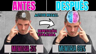 🧠Cómo APLICAR el ACTIVE RECALL y la REPETICIÓN ESPACIADA según la CIENCIA (fácil y rápido)