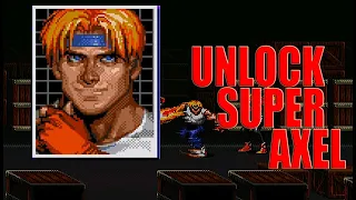 Streets of Rage 3 - Unlock Super Axel Stone.