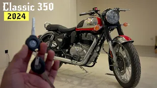 Royal Enfield Classic 350 Chrome Top Model 2024: On Road Price ? Exhaust Sound ! Detailed Review