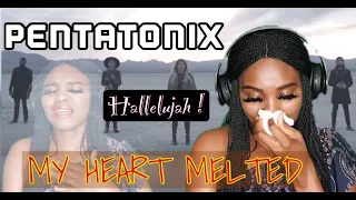 First Time Hearing  - "Hallelujah"   Pentatonix [OFFICIAL VIDEO] REACTION