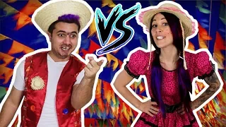 MENINO VS MENINA NA FESTA JUNINA | Maloucos