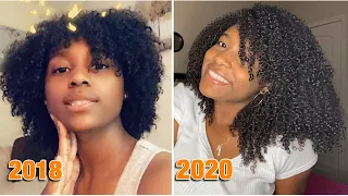 My Natural Hair Journey!! 2 Years Post Big Chop