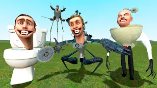 WHICH SKIBIDI TOILET IS THE STRONGEST AND COOLEST MOD IN GMOD SANDBOX Garry's Mod