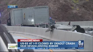 US-93 at I-11 closed by deadly crash