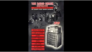 1939 Radio Shack Catalog  - The FIRST Radio Shack Catalog!!!