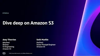 AWS re:Invent 2023 - Dive deep on Amazon S3 (STG314)