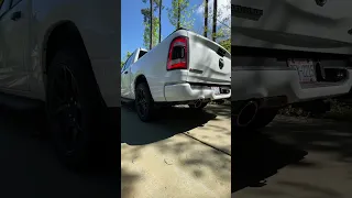 2023 Ram 1500 Resonator Delete (Stock Muffler) #exhaust #hemi #ram