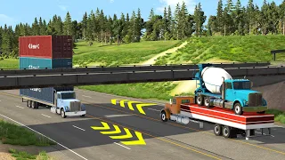 Trucks vs Bridges - BeamNG Drive - 🔥 ULTIMATE Edition Compilation