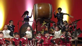 大和保育園和太鼓演奏 　　「天昇太鼓」　大和保育園伝統曲