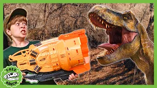 The EPIC T-Rex Hunt | GIANT Dinosaurs | T-Rex Ranch Dinosaur Videos for Kids