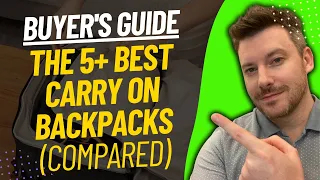 TOP 5 BEST CARRY ON BACKPACKS - Best Carry On Luggage Backpack Review (2024)