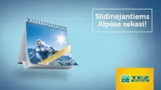 Slidinėjantiems Alpėse sekasi!