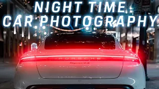 NIGHT TIME CAR PHOTOGRAPHY - Tips, lighting, and what NOT TO DO!