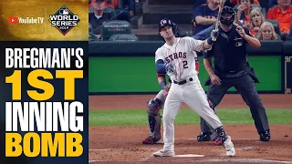 Alex Bregman leads Astros big 1st inning with MONSTER blast (And carries bat too)