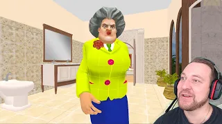 НОВАЯ МИСС ТИ Прохождение игры Scary Teacher 3D