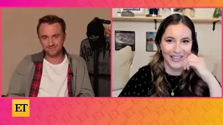 They ask Tom Felton if he and Emma are "something"