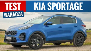 KIA Sportage 2021 - TEST PL (1.6 T-GDI 177 KM) Black Edition na niebiesko i karmelowo