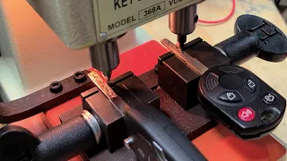 Laser cutting our own keys! Why pay a dealer or locksmith? Ebay key duplicator to the rescue!