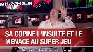 Sa copine l'insulte et le menace au Super Jeu - C’Cauet sur NRJ