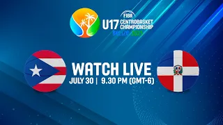 FINAL: Puerto Rico v Dominican Republic | Full Basketball Game | Centrobasket U17 Championship 2023