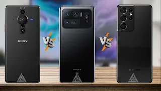Samsung Galaxy S21 Ultra | Sony Xperia Pro-I | Xiaomi 11 Ultra | 5G | Comparison