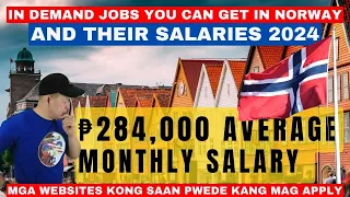 IN DEMAND JOBS YOU CAN GET IN NORWAY AND THEIR SALARIES 2024