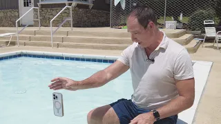 What to do if you drop your phone in a lake or swimming pool