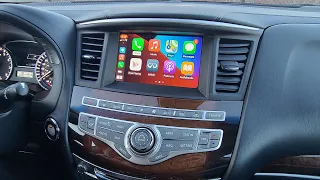 Wireless CarPlay and AndroidAuto in Infiniti QX60 2017-2020