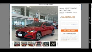 Hyundai Sonata из Китая и Кореи