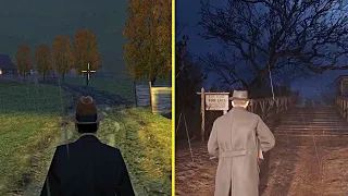 Mafia 1 Remake Vs Original - A Trip to the Country Mission Comparison (Mafia Definitive Edition)