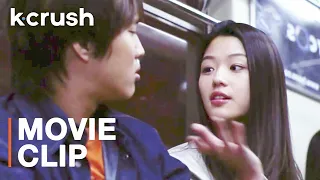 Her train behavior though. Who does she think she is? An Ajumma? | My Sassy Girl w/ Jun Ji-Hyun