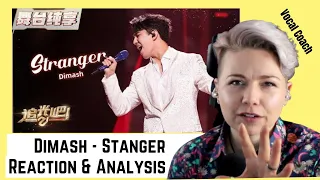 Dimash - Stranger - New Zealand Vocal Coach Analysis and Reaction