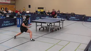 Sanchi vs Cedric Meissner TV Hilpoltstein vs FSV Mainz 05 20191020 Table Tennis Second League German