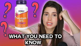Am I Still Taking Pantothenic Acid.. why people use it, side effects and is it worth it