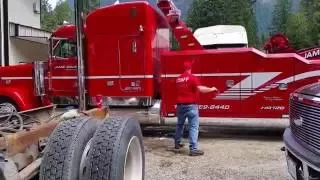 Jamie Davis Motortrucks - Highway thru Hell -  Jamie is cleaning his Truck HR126