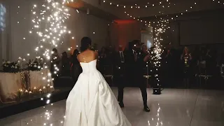 BEST BRIDE AND GROOM ENTRANCE OF ALL TIME?!