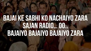 Tubelight - RADIO SONG ( Lyrics Video )| Salman Khan |  Kabir Khan|