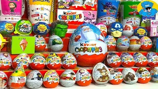 Мега Выпуск, Открываем 72 Яйца С Сюрпризом,Unboxing Surprise Eggs Mega Giant Collection with Rare!