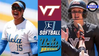 Virginia Tech vs #6 UCLA (AMAZING GAME!) | Regionals Winners Bracket | 2024 College Softball