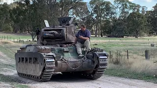 Restored Matilda Infantry Tank, Mk IIa*