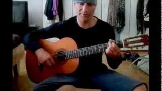 U2: Van Dieman`s Land - Acoustic Guitar Lesson with Lyrics and Chords -