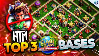 The (3) TH16 BASES That Defended INSANE at May CLASH WORLDS Qualifier | Clash of Clans Esports