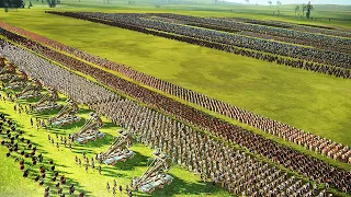 5000 Римских Легионеров VS 25 000 Варваров Галлов - Cinematic Battle - Total War Rome 2