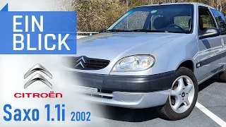 Citroën Saxo 1.1i Chrono (2002) - Charmanter Franzose oder kleine Seifenkiste?