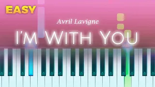 Avril Lavigne - I’m With You - EASY Piano TUTORIAL by Piano Fun Play