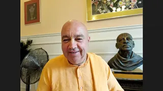 H.H. Bhaktimarga Swami, "Steadiness in sadhana" Online program-9 Aug, 2020